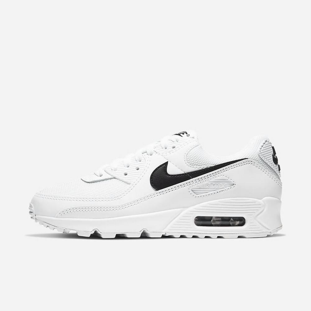 Sneakers Nike Air Max 90 Blanche 7983-045 White/White/Black Femme | MVL-21263045